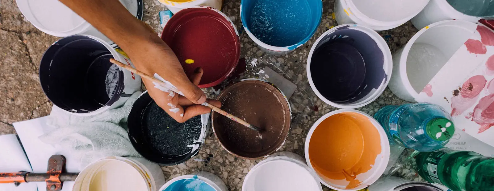 référencement naturel annecy - pots peinture